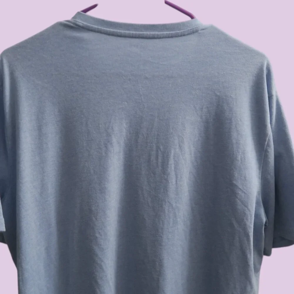 Banana Republic men's eco premium wash t-shirt tee shirt in blue XL.